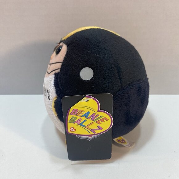 Pittsburgh Steelers NFL Ty Beanie Ballz 2013 Football Rare‎ Retired Licensed New - Picture 2 of 11